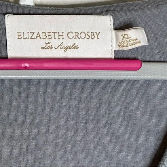 Elizabeth Crosby Los Angeles V Neck Sheath Dress Size XL - Picture 4 of 5